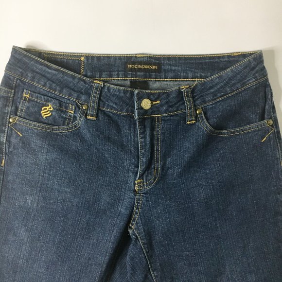 Roca Wear Women's Jeans Size 9 32/32 - Picture 5 of 6